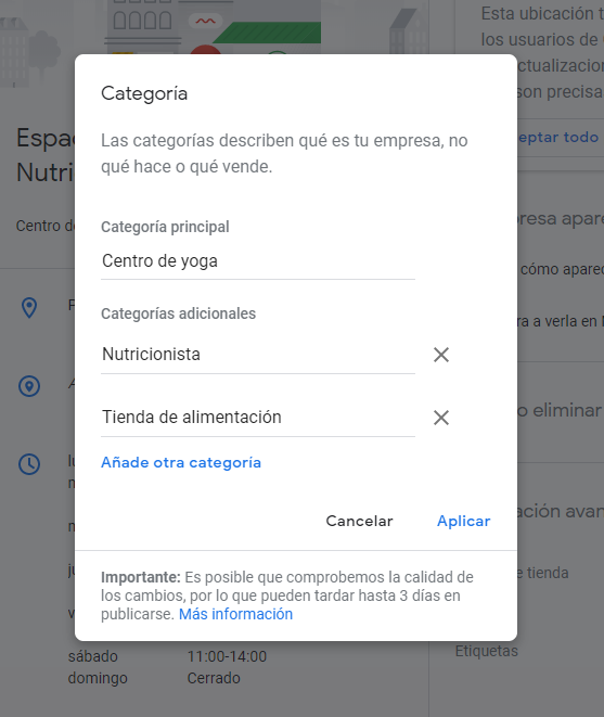 Pasos para crear una ficha en Google My Business